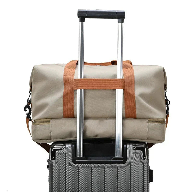 CarryOnFit Reisetasche - Luxuriöse Crossbody Reisetasche für Aktive Abenteurer