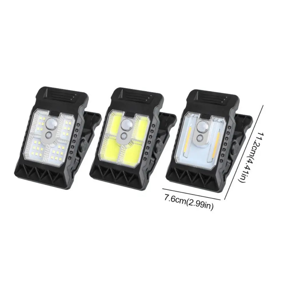 Sandsberg | Praktische Klip Solar Lampe mit Bewegungssensor