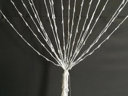 Sandsberg | LED Lichtervorhang mit Farbwechsel – Dekorative Lichterkette für Fenster, Wände und Partys