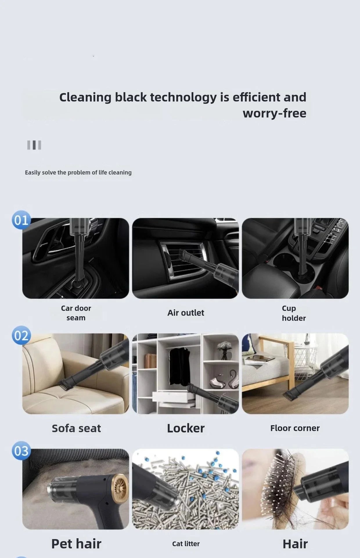 Sandsberg | Handheld Sauger und Blasstaubsauger