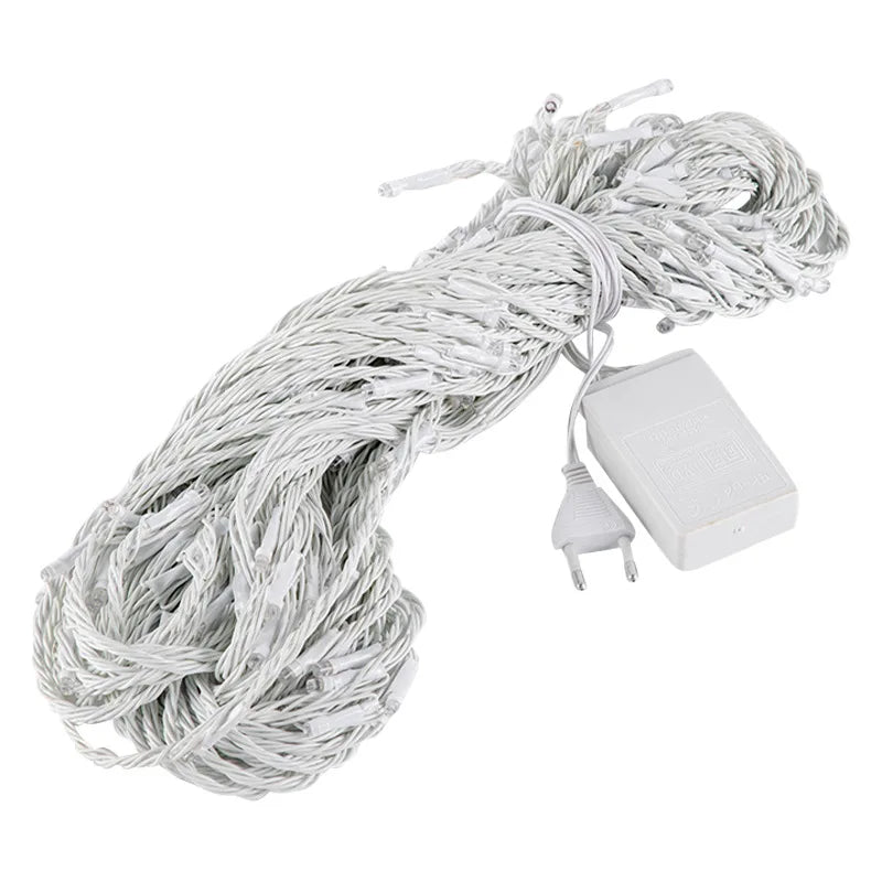 Sandsberg | LED Lichtervorhang mit Farbwechsel – Dekorative Lichterkette für Fenster, Wände und Partys