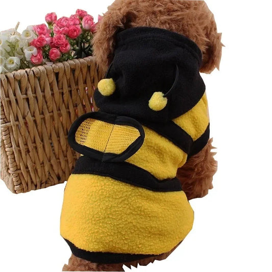 Sandsberg-Kostüm Hundehoddie – Kuscheliger Fleece-Mantel für Hunde und Katzen