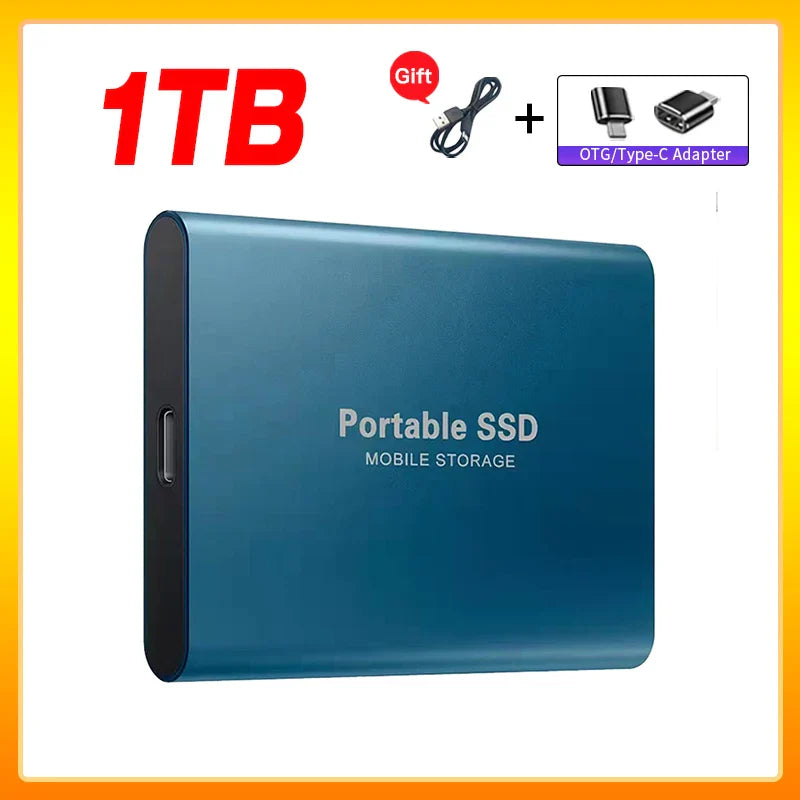Sandsberg | Hochgeschwindigkeits-Externe Solid State Drive 1TB Tragbare Externe Festplatte ssd 2TB Externe Festplatte ssd Festplatte Für Laptop Mac
