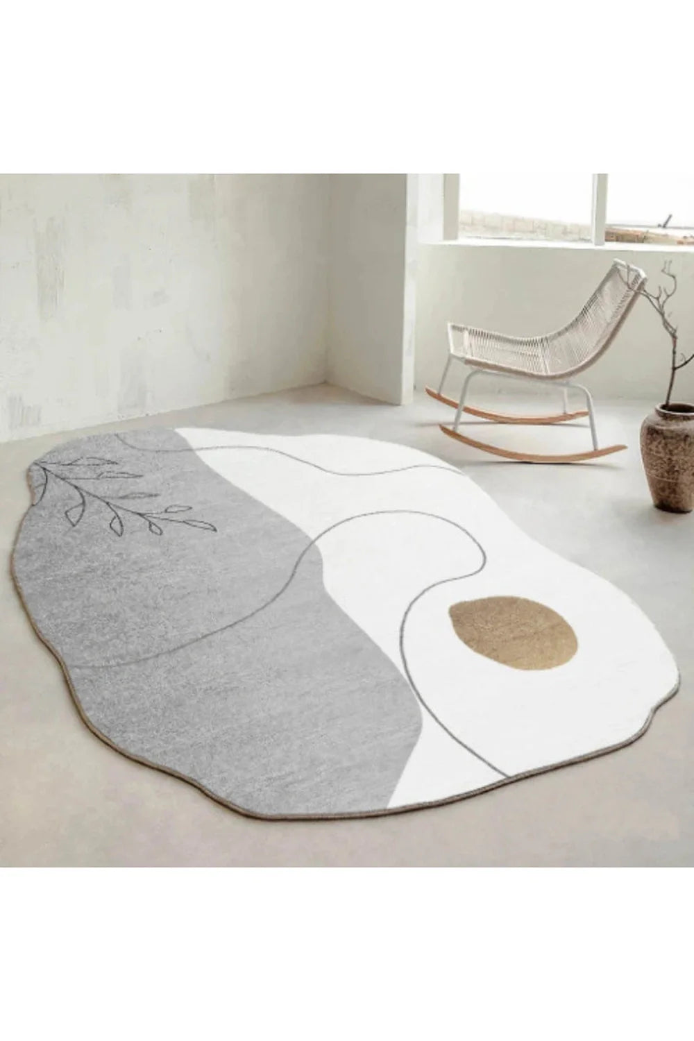 Cosmic Fade Moderner Teppich