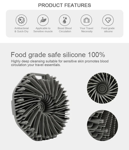 Sandsberg | Weicher Silikon Dusch Körperpeeling