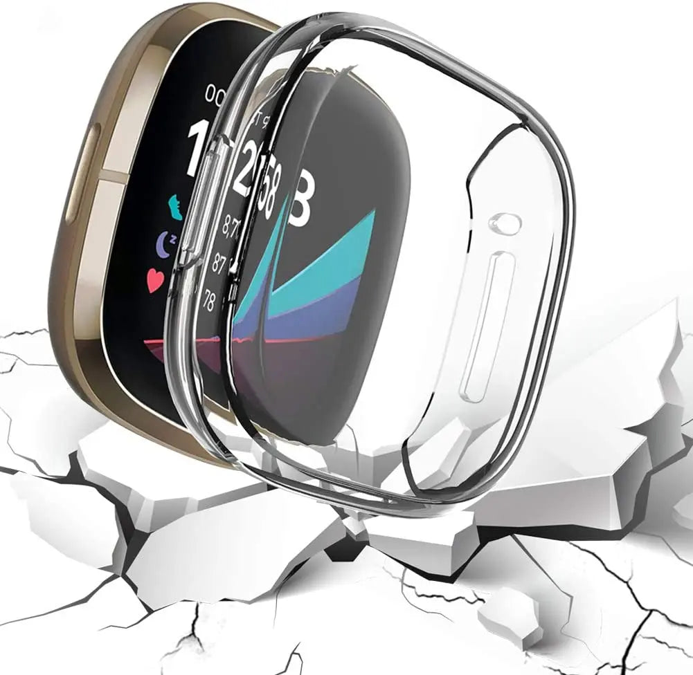 Pinnacle Premium Vollbild-Schutzhülle für Fitbit Versa 4
