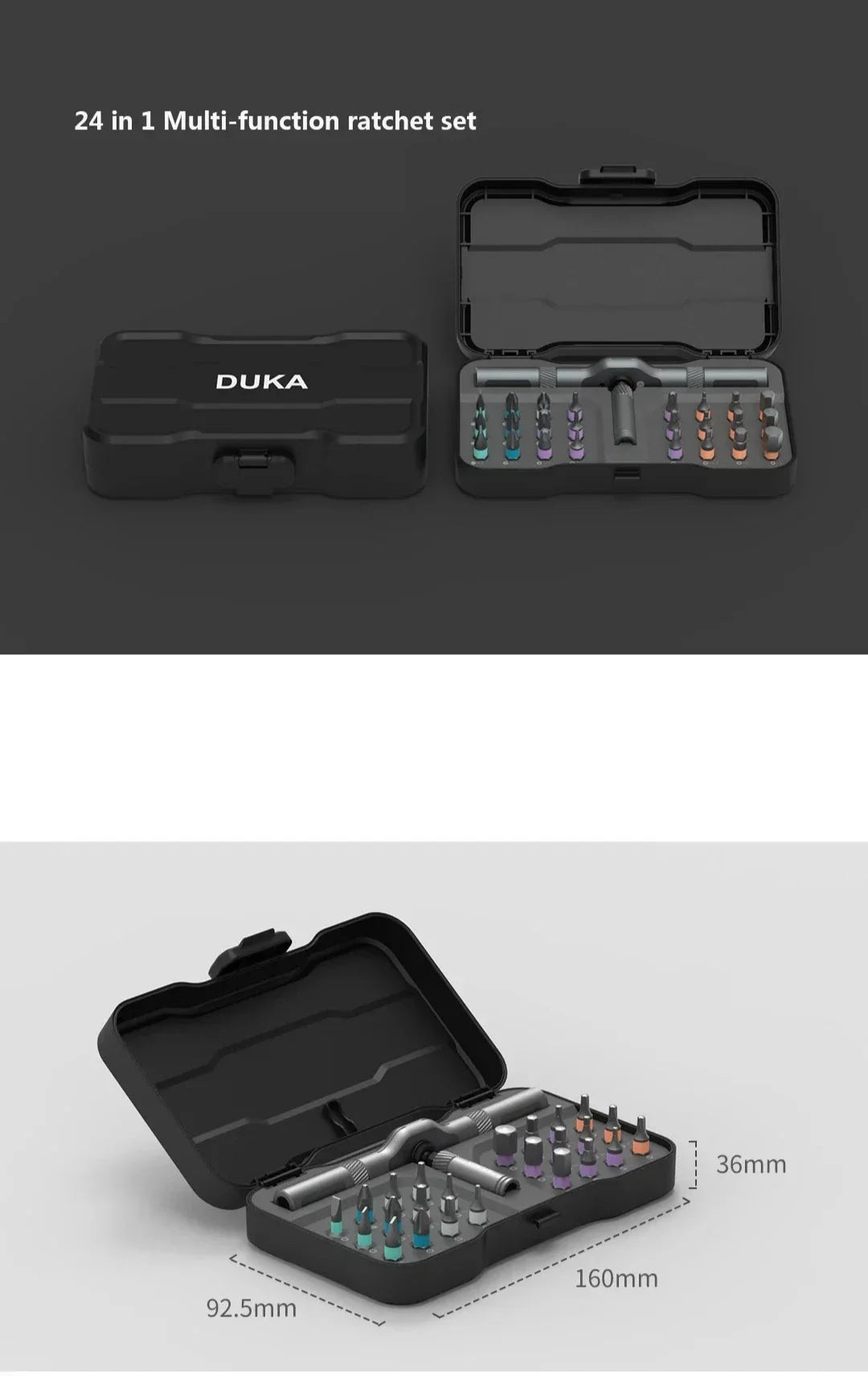 Sandsberg | 24 In 1 Multifunktions-Ratschenschlüssel Schraubendreher Set