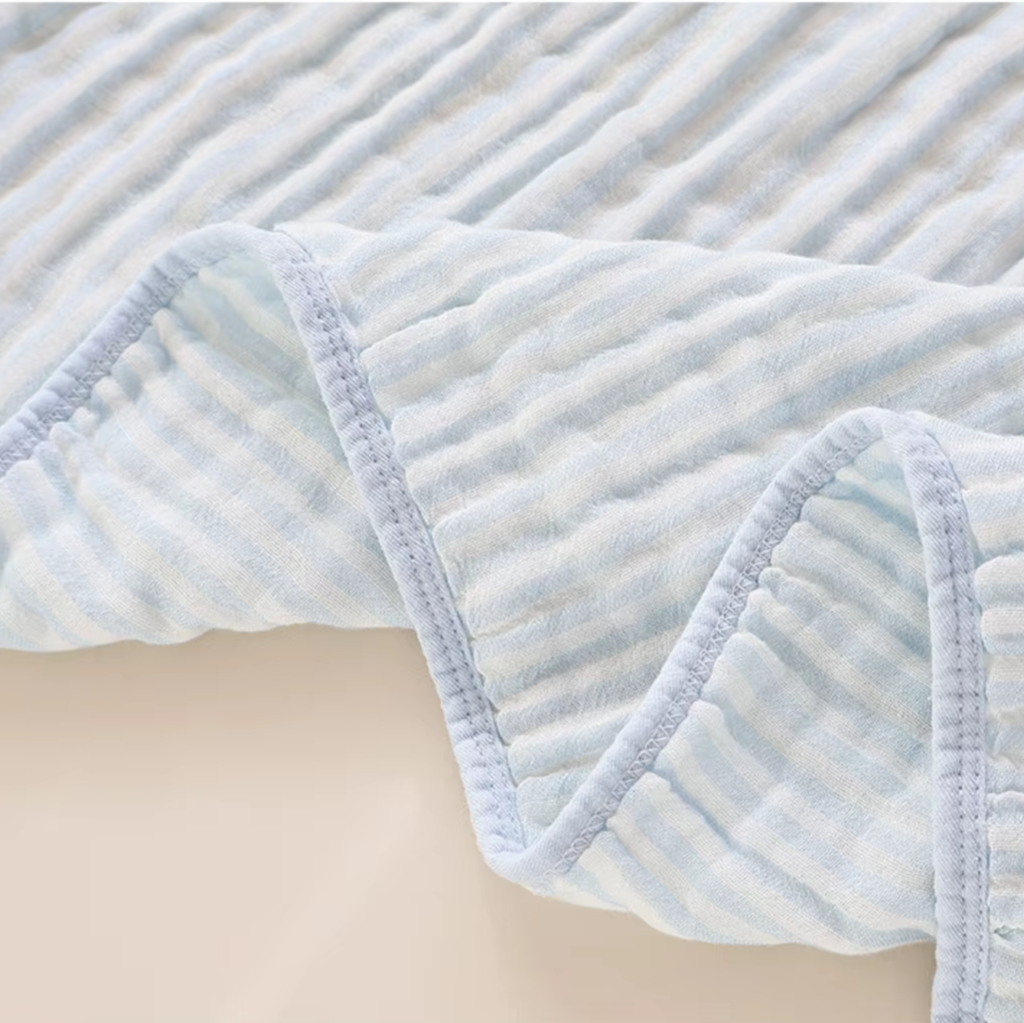 Sandsberg | Premium 6-Lagen Musselin Baumwolle & Bambus Mischung Baby Wickeldecke