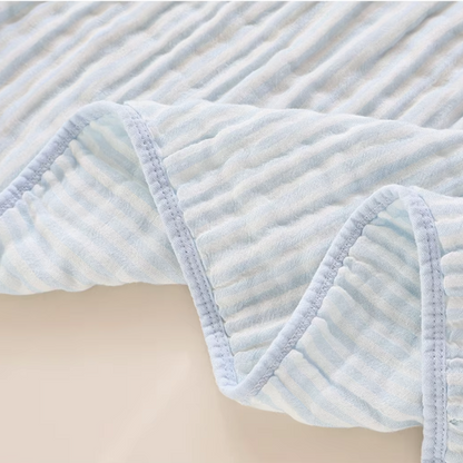 Sandsberg | Premium 6-Lagen Musselin Baumwolle & Bambus Mischung Baby Wickeldecke