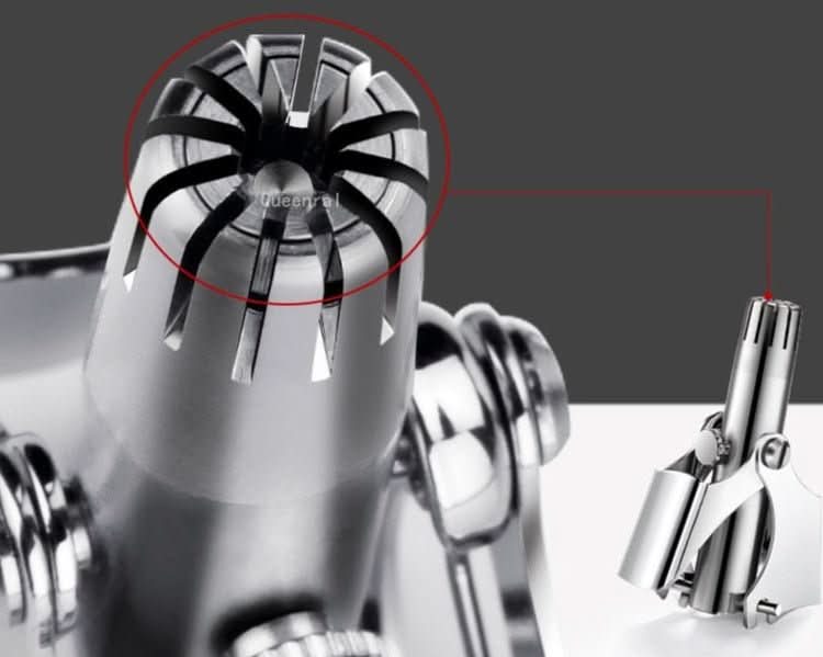 Sandsberg | Schmerzfreier Edelstahl-Trimmer für Nasen- und Ohrhaare