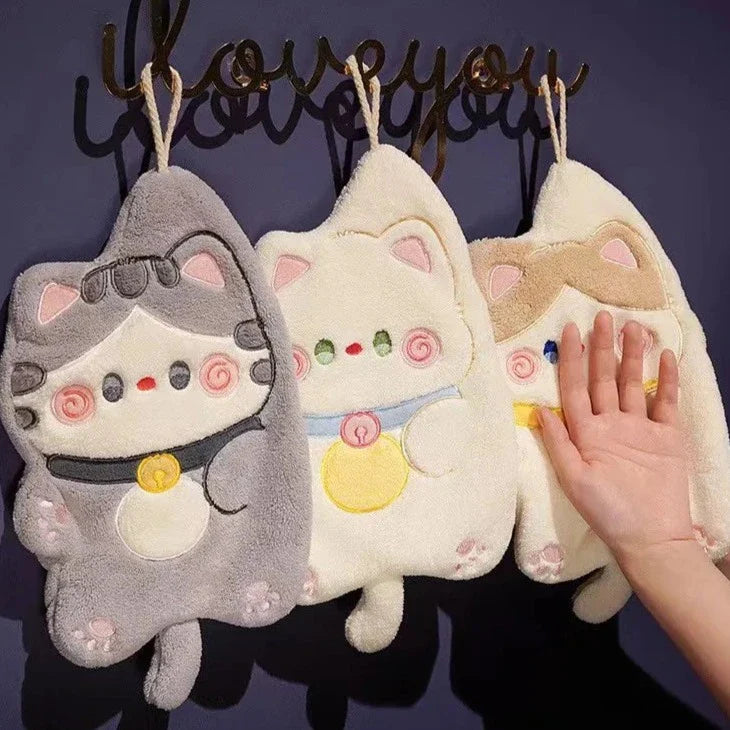 Süße Katzen Handtücher