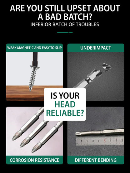 Sandsberg | Magnetischer Titan Aufprall Anti-Rutsch Schraubenkopf