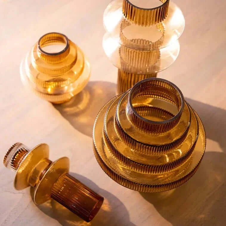 Kreativität Amber Glas Vase Kollektion - Sandsberg Homeware