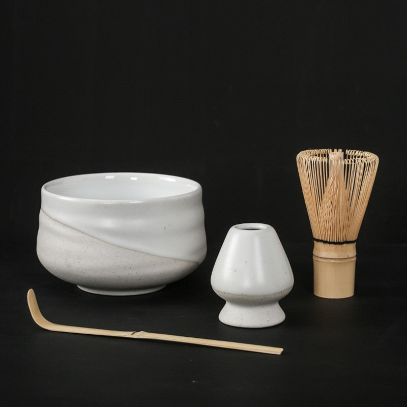 Japanischer Matcha, geeignet zum Bürsten einer Schüssel Tee, Schneebesen, Keramik-Ei-Schläger, Matcha für japanische Teezeremonie, Tee-Set manuell