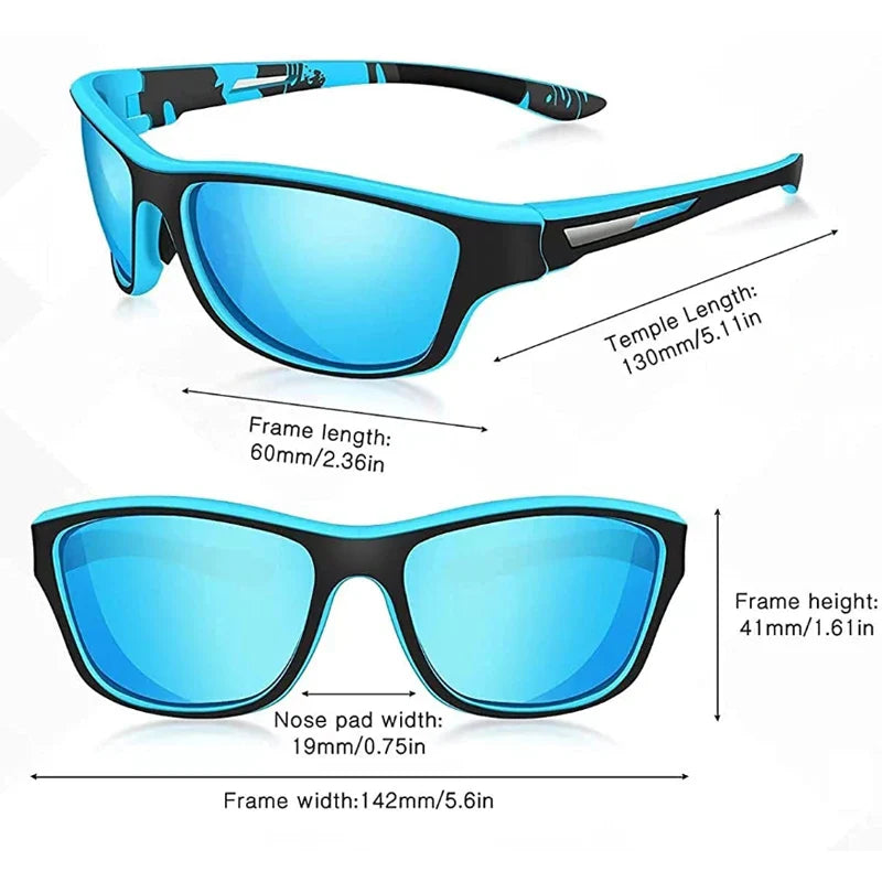 Sandsberg | Polarisierte UV400 Sonnenbrille Unisex Outdoor Sport Angeln Fahren Augenweide