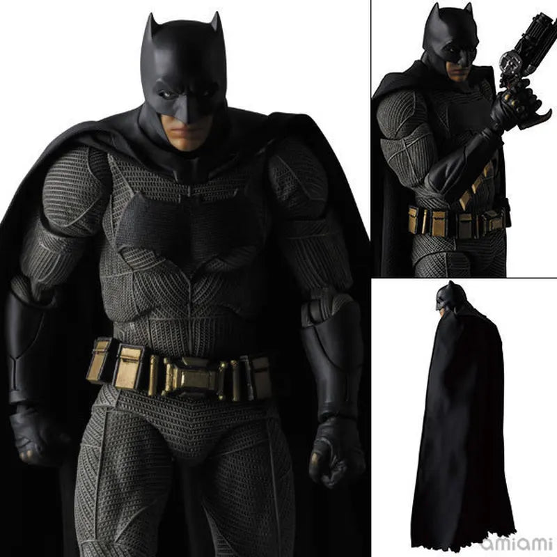 Mafex 017 Justice League Batman Actionfiguren Spielzeug Bewegliche Figuren Modell Puppe Sammlerstücke Ornament Geschenke