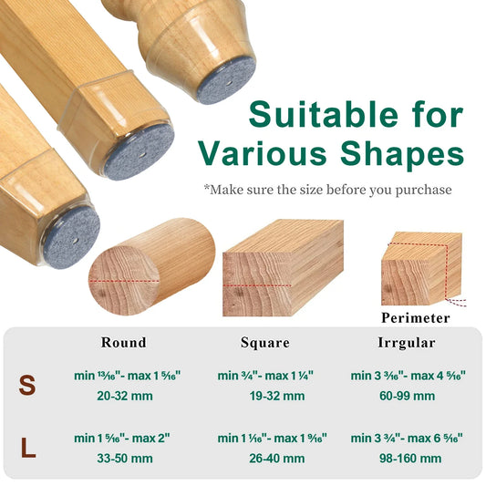 Sandsberg | Silikon Möbelstuhlbeinschutz