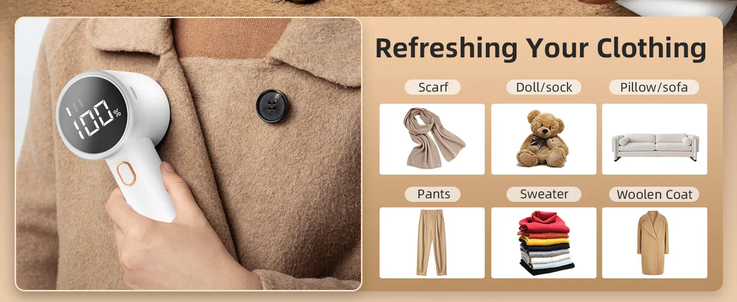 Sandsberg | Tragbarer Elektrischer Stoff Fusselentferner