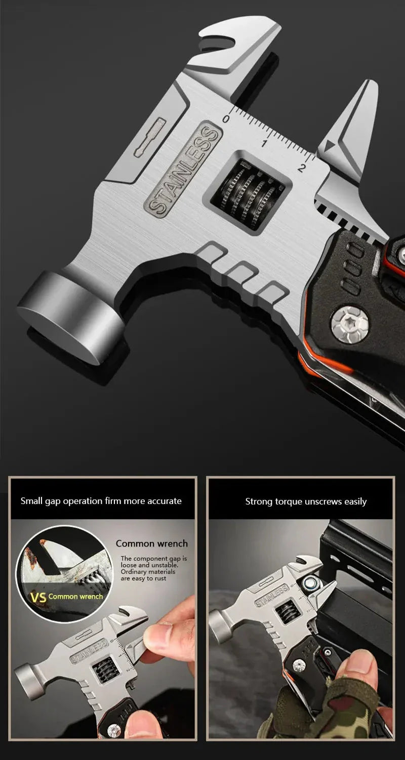 Sandsberg | Multifunctional Wrench Pliers Hammer