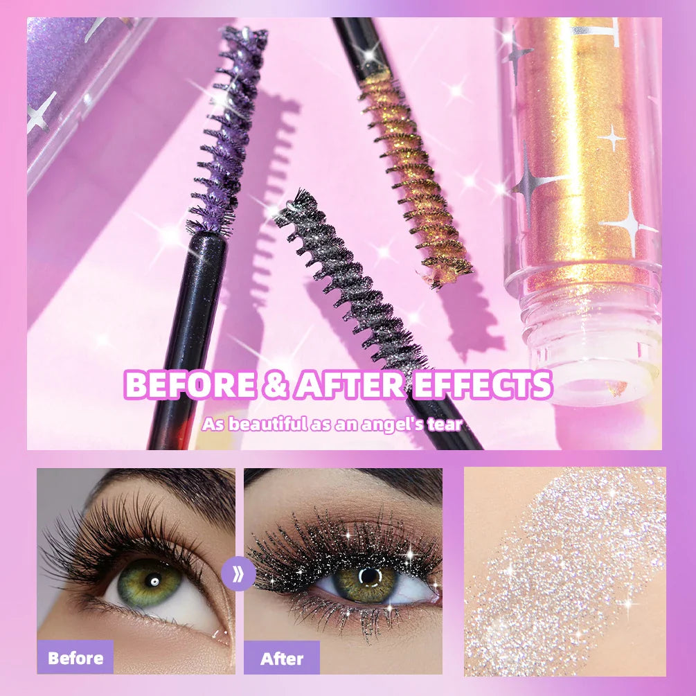 Diamant-Glitzer-Mascara – Strahlen Sie wie ein Stern! 🌟✨