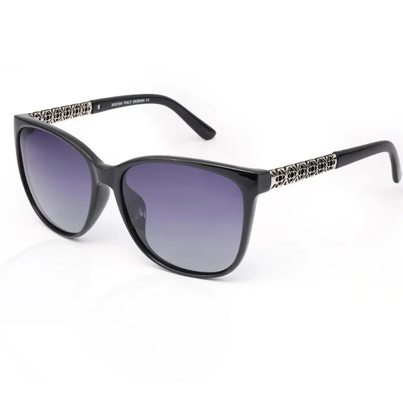 Sandsberg | TR Memory Frame Polarisierte Sonnenbrille für Frauen UV400 Schutz Einzigartig Gestaltet