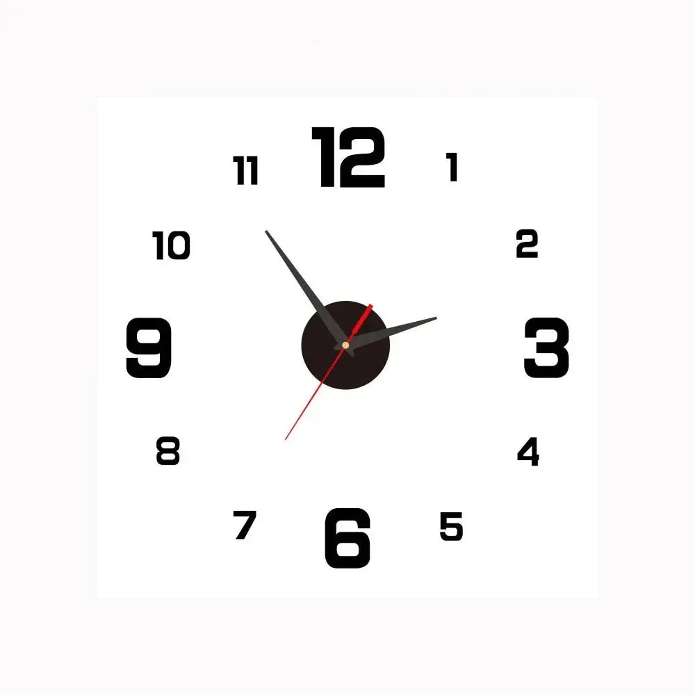 Sandsberg | Wanduhr Silenttime - Klassisches und elegantes Design