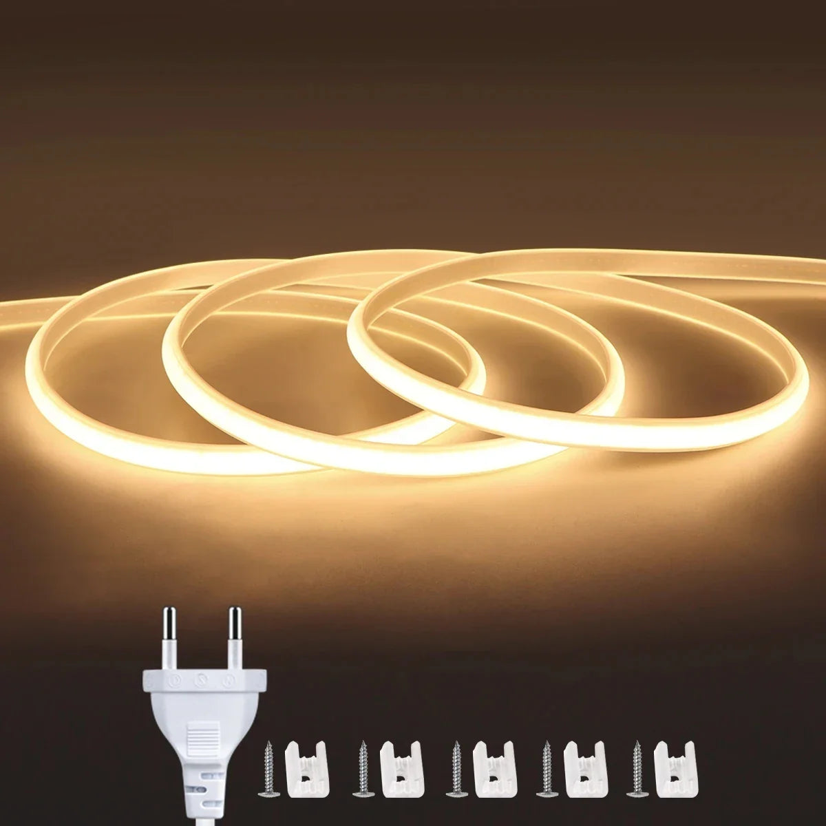 Sandsberg | 220V Hochhelles Wasserdichtes COB LED Band