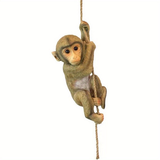 Hängeaffen-Babyäffchen Statue