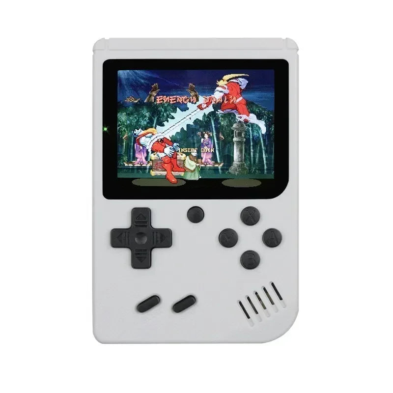 Mini Retro Handheld-Videospielkonsole - 3,0-Zoll-LCD, 500 integrierte 8-Bit-Spiele, perfektes Weihnachtsgeschenk für Kinder