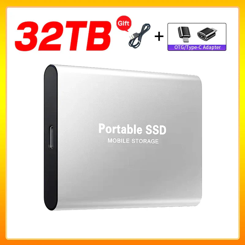 Sandsberg | Hochgeschwindigkeits-Externe Solid State Drive 1TB Tragbare Externe Festplatte ssd 2TB Externe Festplatte ssd Festplatte Für Laptop Mac
