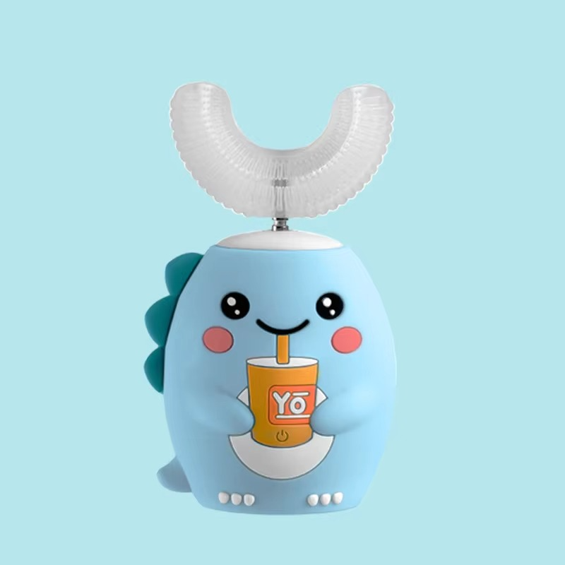 Sandsberg | Kinderfreundliche U-förmige Schallzahnbürste mit Blaulichttechnologie