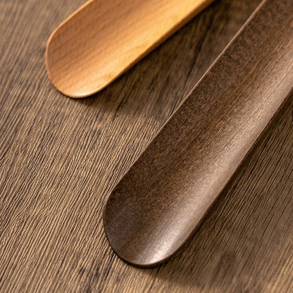 Holz langer Griff magnetischer Schuhlöffel
