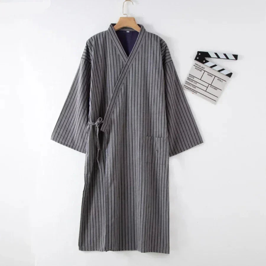 SleepRobe Bademantel - Luxuriöser Herren Kimono Bademantel 2024