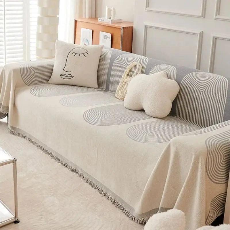 Chenille Elegance Decke