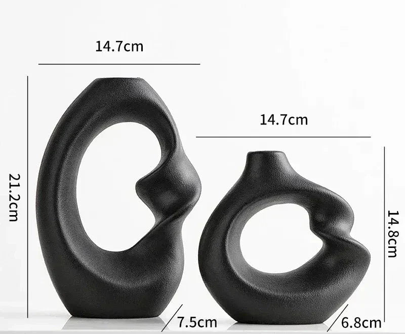 Kreative Kurven Dekorative Vase