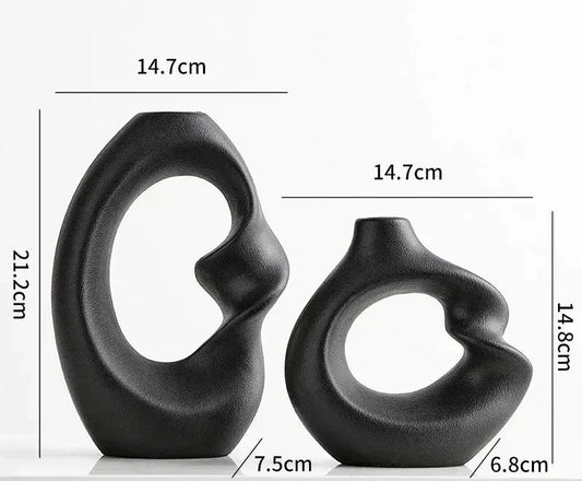 Kreative Kurven Dekorative Vase