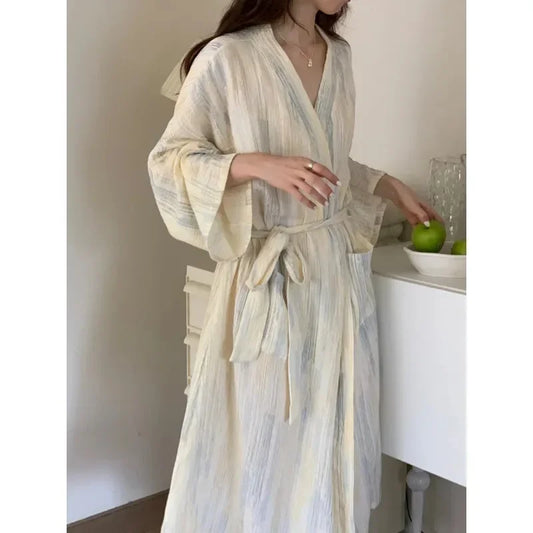 KimonoChic Bademantel - Elegante Sommerkleidung für Zuhause