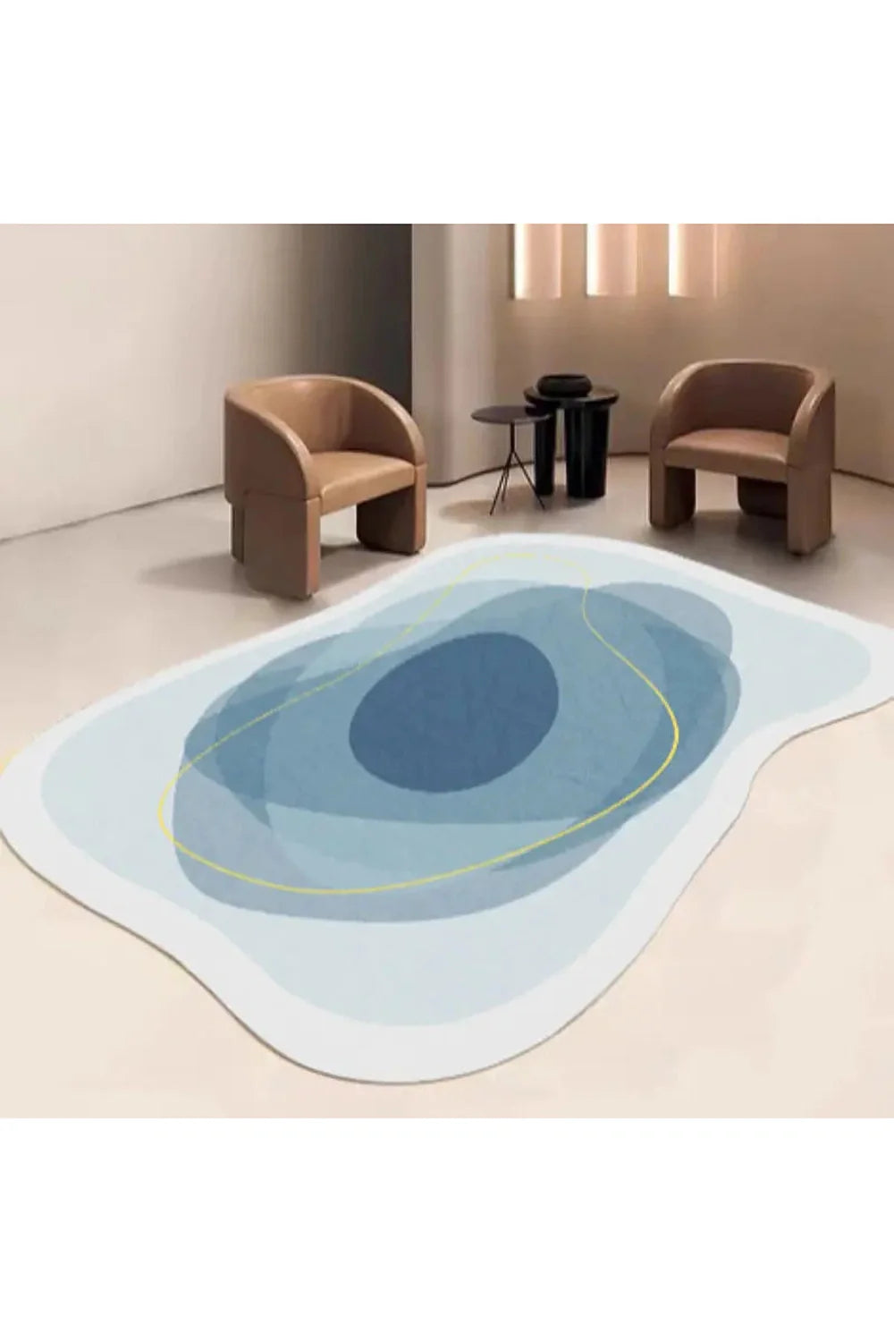 Cosmic Fade Moderner Teppich