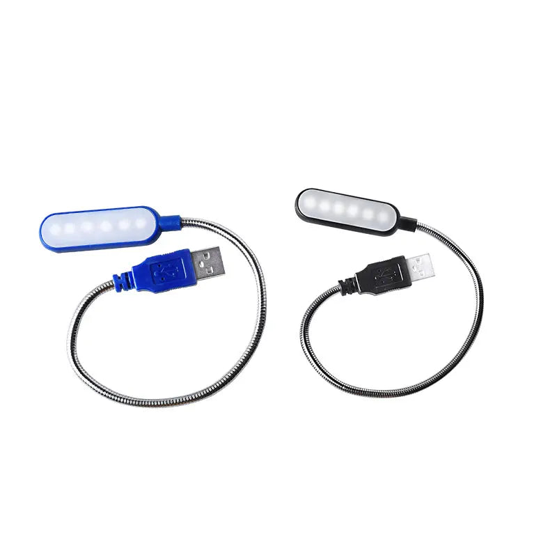 USB LED Mini Buchlicht - Flexible 6 LEDs für Power Bank, Laptop, Notebook, PC