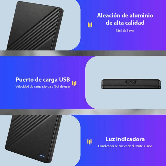 MEMORY | Externe Festplatte Bis 1TB | Kompakte USB 3.0 Speicherlösung