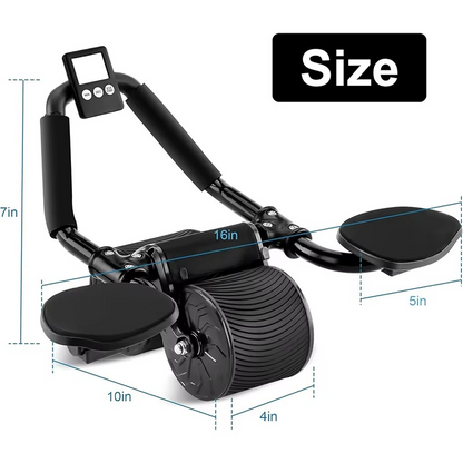 Sandsberg | Ultimatives Home Gym Ab Roller mit Auto-Rückstoß