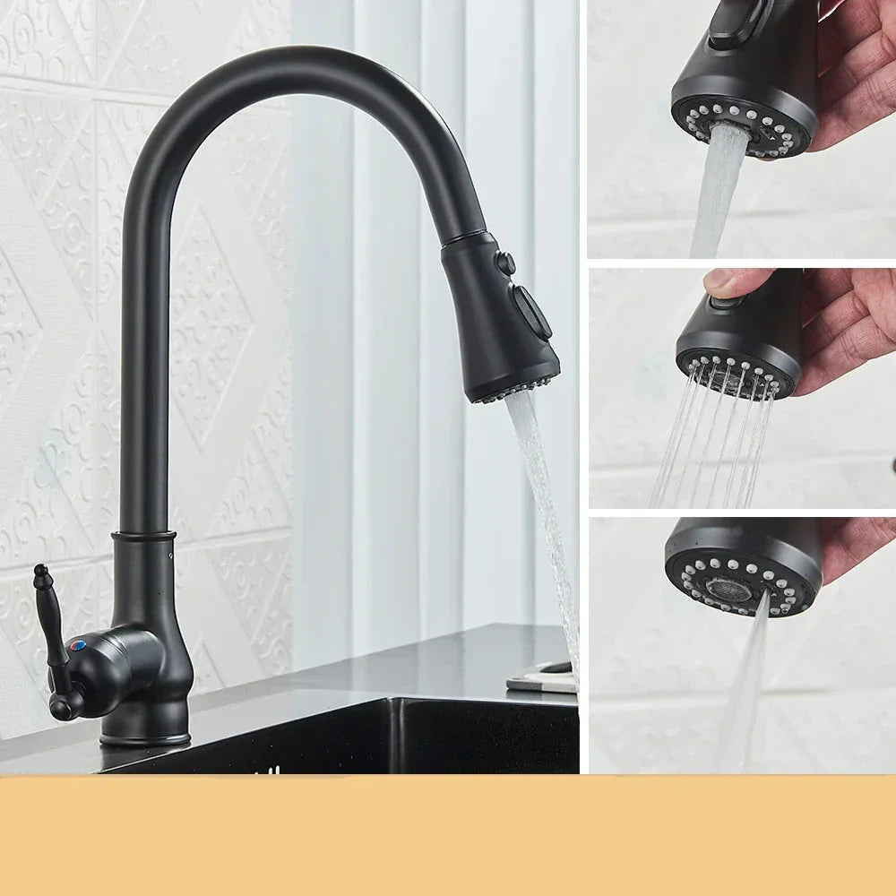 Antiker Wasserhahn aus Messing – Vintage Design für die Küche