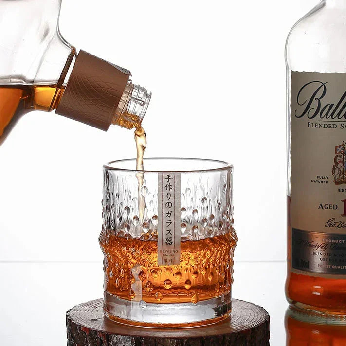 Erleben Sie die Eleganz der Natur mit den japanischen Stil Bambus Joint Old Fashioned Whiskygläsern