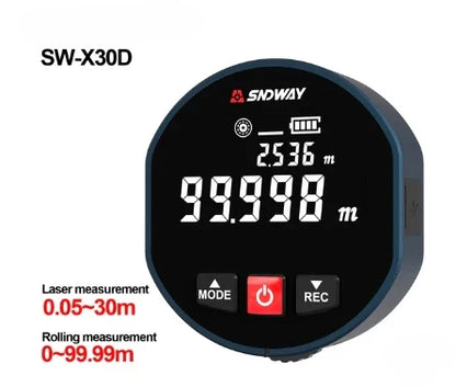 Sandsberg | 2 in 1 Roller-Laser-Entfernungsmesser