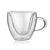 Herz Liebesform Glas Kaffee Becher Tasse Doppelwandig Trinken Tee Milch Saft Wasser Gläser Hitzebeständiges Trinkgeschirr Set Liebhaber Geschenk