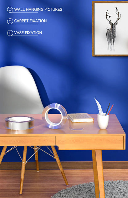 Sandsberg | Doppelseitiges Nano-Klebeband - 2 Stück