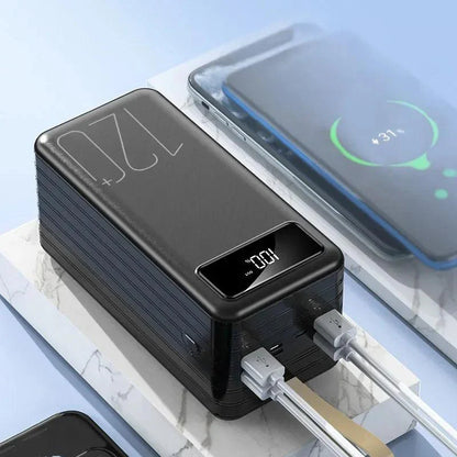 Sandsberg | 120Ah Mega Power Bank - Hochgeschwindigkeits tragbares Ladegerät für iPhone & Huawei