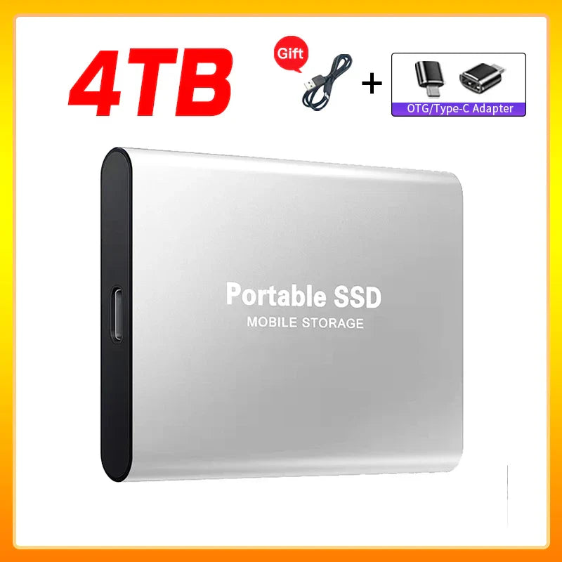 Sandsberg | Hochgeschwindigkeits-Externe Solid State Drive 1TB Tragbare Externe Festplatte ssd 2TB Externe Festplatte ssd Festplatte Für Laptop Mac