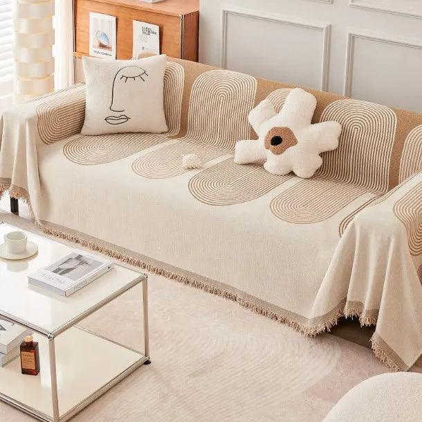 Chenille Elegance Decke