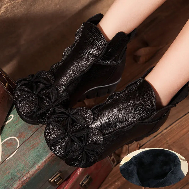 Stylischer orthopädischer Damenschuh mit praktischem Reißverschluss
